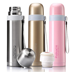 富光 WFZ6007-500T 真空304不锈钢保温杯500ml 多色可选 34.9元包邮