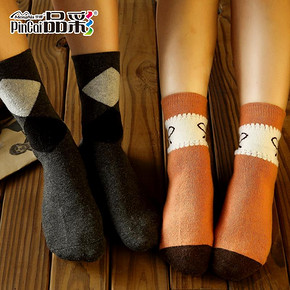 前5000名# 品彩 秋冬男女保暖中筒袜 5双x2盒 36.8返13.8元