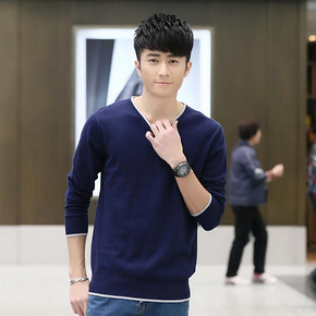 猎豹龙 春秋男薄款针织毛衣 多色可选 29元包邮(49-20券)