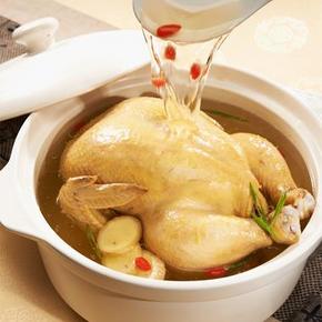 手慢无# 德青源 生态老母鸡 整只装 无添加冷冻鸡肉 1.2kg 24元(13定金+11尾款)