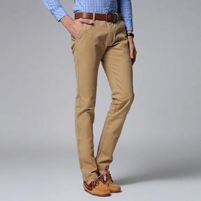 蓝玫龙 秋冬款男士纯棉百搭休闲裤 多色可选 19.9元包邮