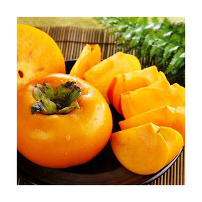 荆门特产 农家自产脆甜柿8个装（约5斤) 券后16.9元包邮