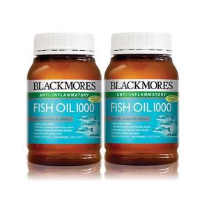 BLACKMORES 澳佳宝 天然深海鱼油 1000mgx200粒x2瓶装 券后139元包邮