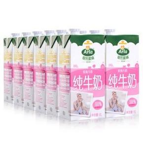 德国进口# Arla 爱氏晨曦 脱脂牛奶 1L*12 整箱装x2箱 108元包邮(218-110)