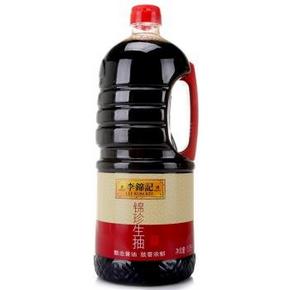 手慢无# 李锦记 锦珍 生抽 1.75L 9.9元