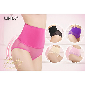 LUNA.C 秋冬超高腰 提臀收腹暖胃无痕塑身裤 4条装 29.9元包邮
