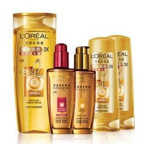 手机端：欧莱雅 护发精油100mlx2+洗发露400ml+润发乳200mlx2 89元包邮