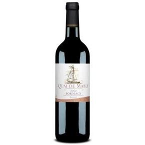 手慢无# 法国进口 玛柏莉海岸 波尔多(AOC)干红葡萄酒 750ml 1.1元(日常48+)