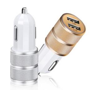 硕格 汽车载充电器头 双USB车充点烟器 多色可选 9.8元包邮