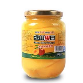辉煌之星绿山果园  黄桃罐头 510g 5.8元包邮