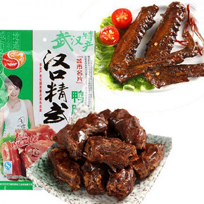 汉口精武 鸭脖鸭翅超值组合装406g  券后31.8元包邮