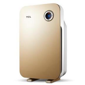 手机端 双重优惠# TCL TKJ-F220B 空气净化器 土豪金 519元，日常999