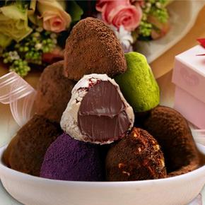 德斯蒂 进口料8口味松露巧克力礼盒410g  9.9元包邮(券后)