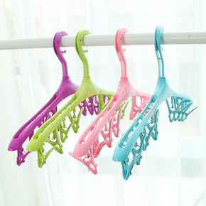 曼良 多功能防风多夹子大衣架2个 券后5.8元包邮