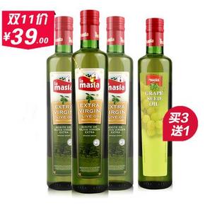 双11好价# 西班牙进口 欧蕾特级初榨橄榄油500ml  39元包邮