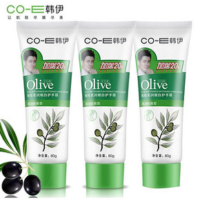 白菜价# Olive 韩伊 橄榄柔润嫩白护手霜80gx3支 8.8元包邮