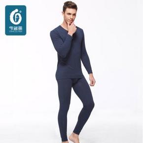 甲骨鱼 竹纤维 男士保暖内衣套装   49.9元包邮