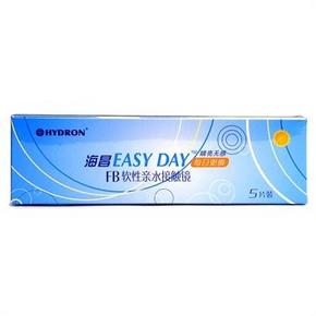 手慢无# 海昌EASY DAY睛亮无感日抛隐形眼镜5片装 1元