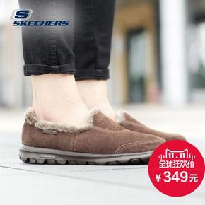 skechers 斯凯奇 冬季绒毛保暖超轻豆豆鞋  349元包邮