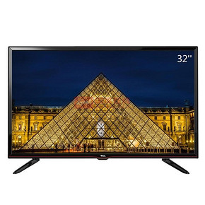 卧室首选# TCL 电视 L32F3301B 32英寸超窄边框 USB高清播放 999元