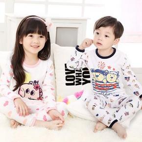 北极绒 儿童纯棉秋衣裤套装  28元包邮