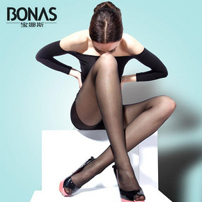 前30分钟# 宝娜斯 耐穿防勾丝丝袜 10双装 49返24.5元