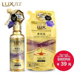 LUX 力士 秀发定型喷雾 190ml+补充装 180ml 39元包邮