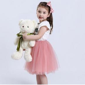 ilestar 中大女童 公主裙 蓬蓬裙 4色可选 11元包邮