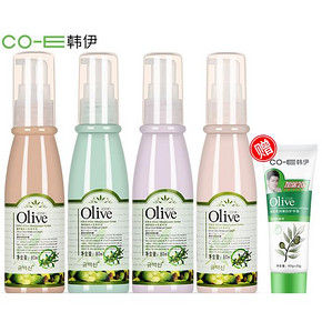 CO.E 韩伊 修颜遮瑕隔离霜80ml+送护手霜80g 19.9元包邮