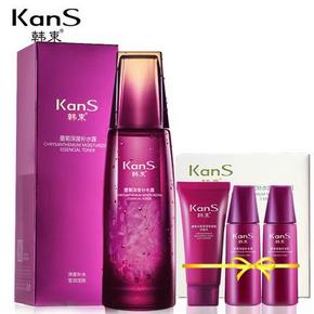 韩束 墨菊深度补水露爽肤水70ml+旅行3件套 29元(55-6-20券)