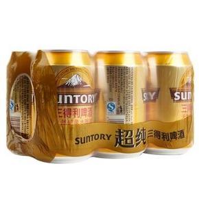 三得利（Suntory）超纯330ml*6听*4组(共24瓶) 40元(15X4-20)