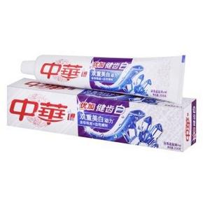 中华(ZHONGHUA)优加健齿白 深海晶盐牙膏200g  4.5元(满1件5折)