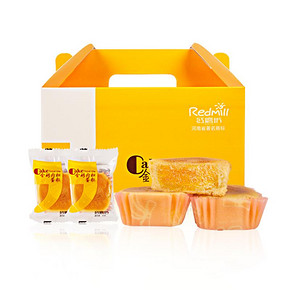 手慢无# 红磨坊 金砖肉松饼1020g(2斤+) 12.8元包邮(32.8-20券)