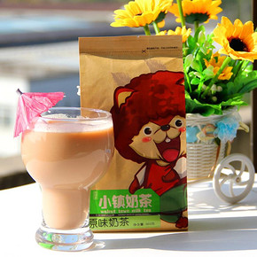 胡桃小镇 三合一速溶奶茶粉360g 折8.9元(9.9，2件9折)