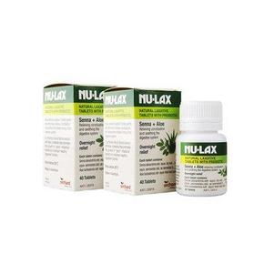 排毒通肠小能手# 澳洲 NU-LAX 乐康片 40片*2件装 74元包邮(89-15券)