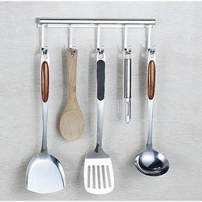 索依斯 永不生锈 厨房壁挂置物架 8.8元包邮(25-16.2)