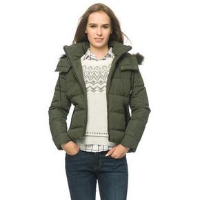 OLD NAVY 女 简约时尚多色连帽梭织棉服外套 四色 199元包邮(399-200券)