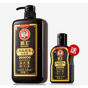 DUANG！ 霸王 经典乌发固发洗发液1000ml+80ml 39元包邮