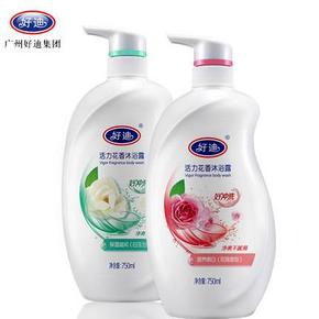 好迪保湿滋润750ML+营养嫩白750ml沐浴露套装 26元包邮(39-13)