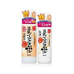 SANA 莎娜 豆乳美肌美白保湿乳液150ml+浓润豆乳化妆水200ml 98元包邮