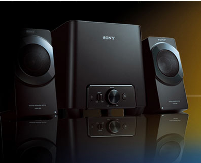索尼(Sony) SRS-D4 功放低音炮 2.1多媒体音箱