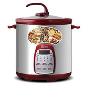 依立(yili) KSC38-P 紫砂电炖锅3.8L +送4个臻品紫砂碗 199元包邮