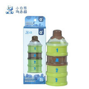 小白熊  HL-09187四层便携奶粉盒 16.8元(2折价，可包邮)