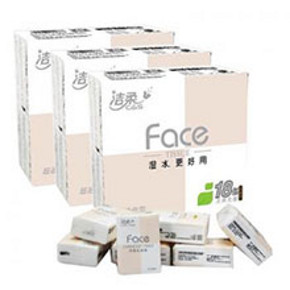 凑单优品：洁柔FACE 天然无香 超迷你巾*54包装 10.9元(15.9-5)