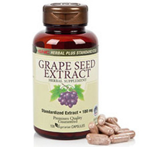 再特价：GNC 健安喜 葡萄籽精华胶囊100mg 100粒 折65元(89，399-120)
