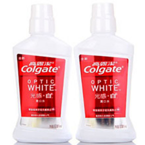 华中好价再现：Colgate 高露洁 光感白 漱口水 500ml*2瓶 19.9元