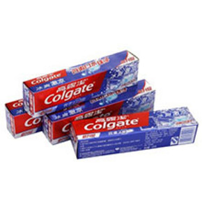 部分地区：高露洁(Colgate)冰爽激凉 牙膏 120g×4支 15.9元(平时46)