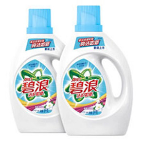 碧浪 洁护如新洗衣液 3kg 折22元/瓶(两瓶59，再200-60)