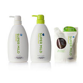 SUPER MiLD 惠润 绿野芳香洗发水600ml+护发素600ml+ 洗发水400ml  79元