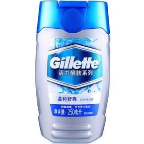 凑单品：吉列（Gillette）温和舒爽沐浴露250毫升 9.9元